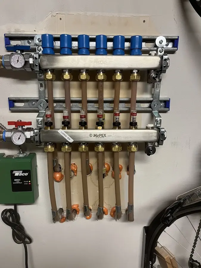 Plumber performing Leak Detection at a residential property in Georgetown